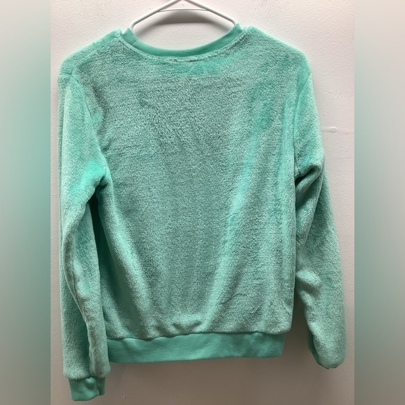 Disney Star Wars Size S Green X-MAS GROGU Holiday Juniors Sweatsuit. Preloved - Picture 7 of 7